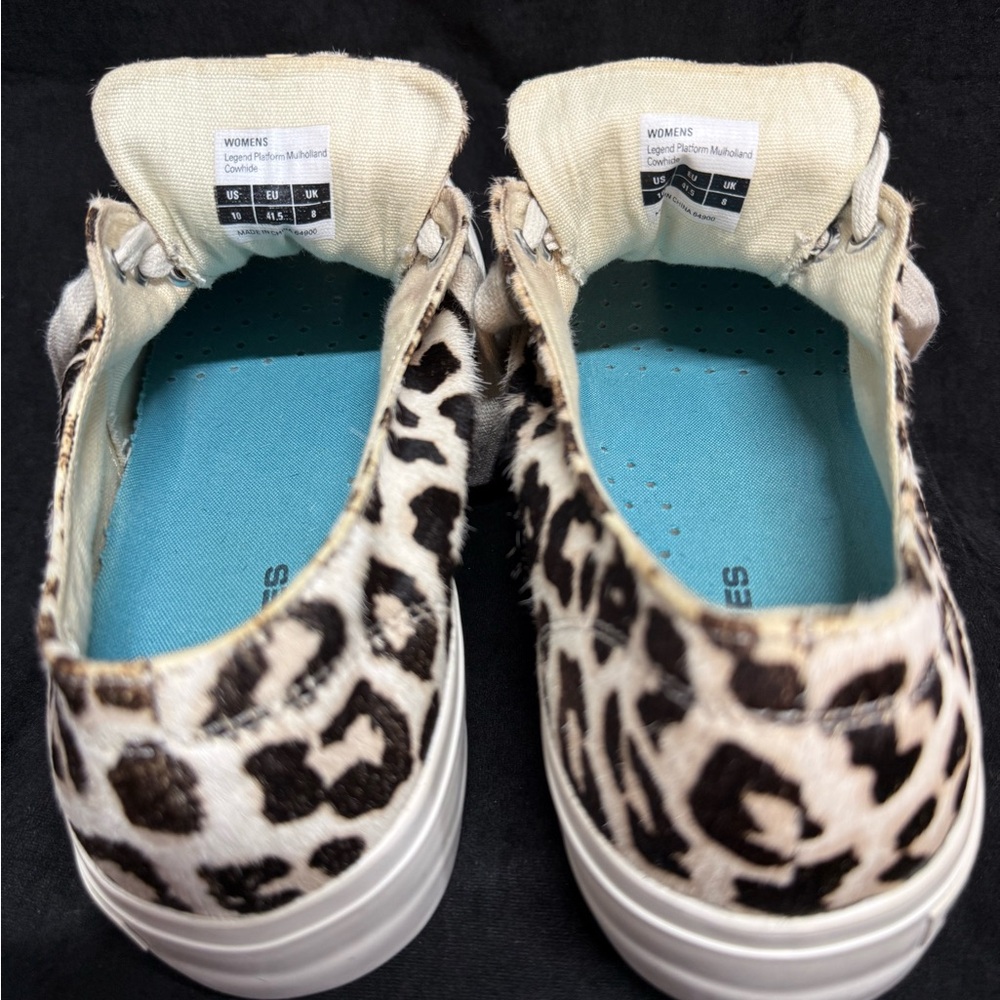 SeaVees Cowhide Leopard Print Sneakers - Picture 14 of 15